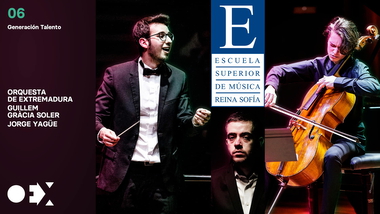 La Orquesta de Extremadura y la E.S. de Música Reina Sofía abren paso al talento joven con un concierto en el que serán protagonistas