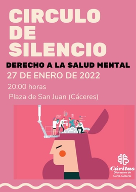 Cáritas Diocesana defiende el derecho a la salud mental en un nuevo círculo del silencio