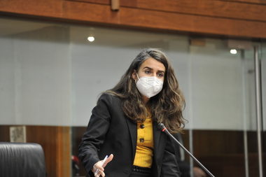 Irene de Miguel a Fernández Vara: Entre la gestión pública y conceder a dado el servicio de ambulancias hay una gran escala de grises