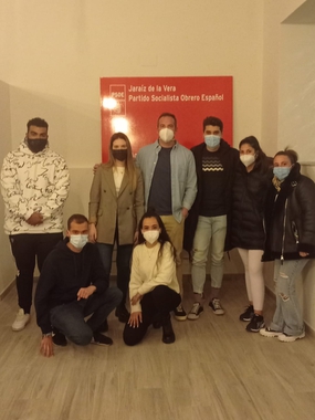 Juventudes Socialistas de constituye nueva agrupación en Jaraíz de la Vera liderada por el joven Ayman Jinah Jdid