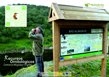 ADICOMT promociona en FIO los recursos ornitológicos de la Comarca Miajadas-Trujillo