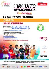 Circuito de tenis para aficionados 2022