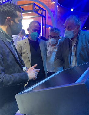 Diputación de Cáceres se interesa por la ciberseguridad en el recién celebrado Mobile World Congress 2022