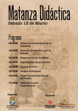 Valencia del Mombuey celebra este próximo sábado su tradicional Matanza Didáctica