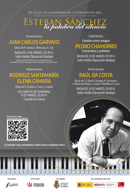El Ciclo 'Esteban Sánchez' se cierra en los Santos de Maimona con un concierto de piano a cargo de Rodrigo Santamaría y Elena Cámara