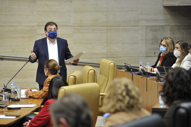 Fernández Vara defiende la gestión realizada por el Gobierno regional en materia agraria y ganadera