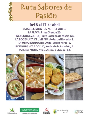 Concursos, rutas y gastronomía cofrade, principales atractivos de la programación de la Semana Santa de Zafra 