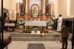 Centenares de santeños vuelven emocionados a la ermita de la Virgen de la Estrella