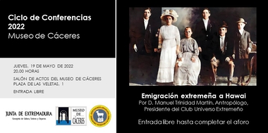Ciclo de conferencias 2022 en el Museo de Cáceres