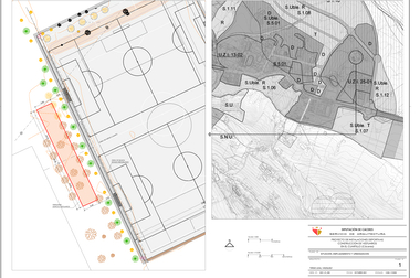Sale a licitación la construcción de vestuarios para el nuevo campo de fútbol y las pitas de tenis y pádel de El Cuartillo