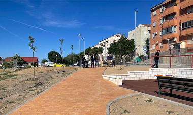 Abierto al público el parque Margarita Salas en el barrio de la Esperanza
