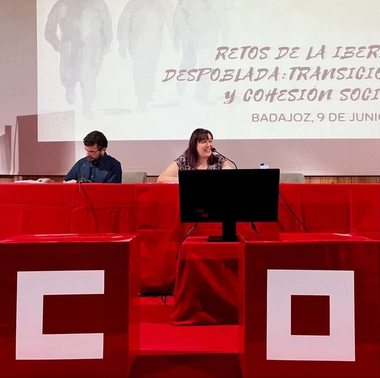 Begoña García participa en las jornadas 'Retos de la Iberia Despoblada: transición y cohesión social'