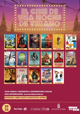 El cine de una noche de verano en la RUCAB