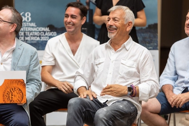 Carlos Sobera debuta en el Festival de Mérida protagonizando 'Miles Gloriosus'