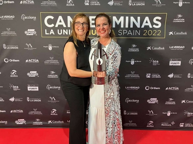 La Junta felicita a Esther Merino por su Lámpara Minera del Festival de Cante de las Minas 2022