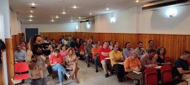 Éxito de participación en el primer taller sobre los ecoesquemas que se desarrolla en el CFMR de Villafranca de los Barros