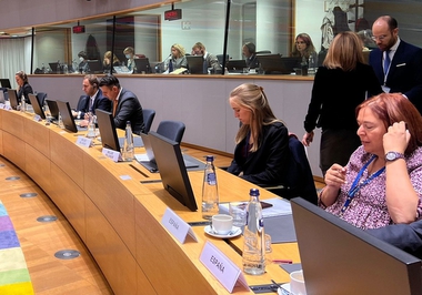 Begoña García asiste al Consejo de Agricultura de la UE centrado en la crisis ucraniana