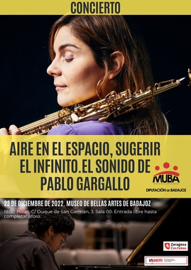 El MUBA acogerá mañana un concierto de la saxofonista Carmen Salguero Indias