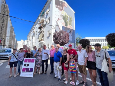 La igualdad de género es representada en el octavo mural del proyecto 'ActivArte' promovido por la AEXCID