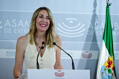 María Guardiola toma posesión hoy como presidenta de la Junta de Extremadura