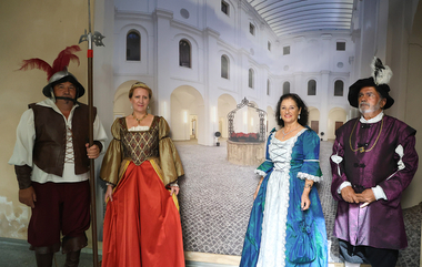 Valencia del Ventoso evoca la histórica entrada a la villa del comendador Fernández de Córdoba