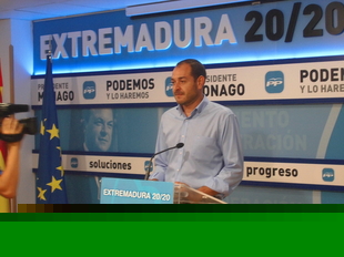 El PP cree que 'no es responsable' que el PSOE enmiende unos presupuestos que tienen 175 millones más que en 2011