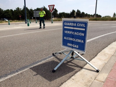 Sancionados 33 conductores con 1.000 euros por circular tras haber consumido drogas