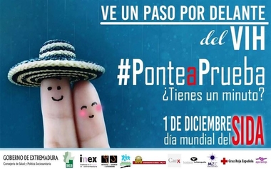 El SES anima a los ciudadanos a sumarse en las redes sociales a la campaña 'Ve un paso por delante del VIH'