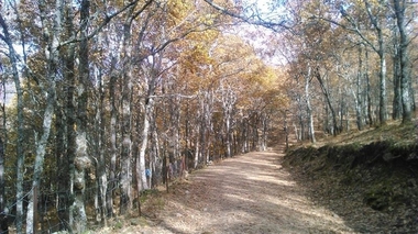 Una ruta de senderismo descubre los encantos naturales de la pequeña aldea de Trevejo en Sierra de Gata