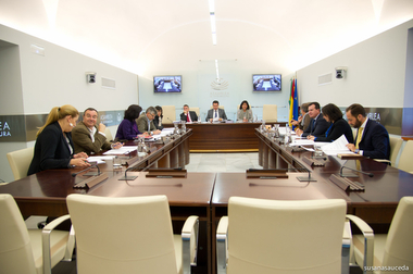 El cambio de la ley electoral, la tributación de la Central de Almaraz y el FLA, a debate en el Parlamento regional