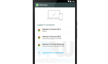 WhatsApp podría funcionar en breve a través de la web