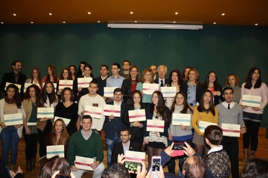 95 alumnos extremeños reciben los Premios Extraordinarios de la Consejería de Educación y Cultura