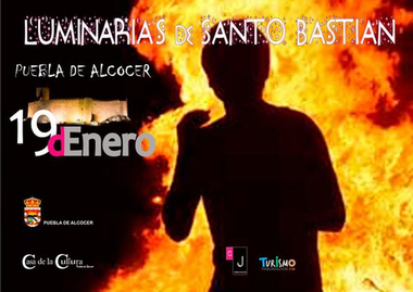 Puebla de Alcocer celebra este lunes su fiesta de las luminarias en las laderas del castillo