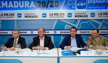 Fernando Manzano resalta el valor de la estabilidad y afirma que los extremeños pueden seguir confiando en Monago