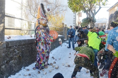 La nieve y el hielo protagonizan la primera jornada de Jarramplas como Fiesta de Interés Turístico Nacional
