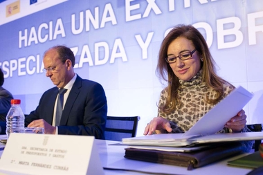 Es ''difícil de comprender" el rechazo a financiarse ''a coste cero'', afirma la secretaria de Estado de Presupuestos