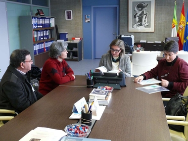 Trinidad Nogales felicita a la Asociación Equipo Solidaridad por lograr el galardón nacional Premios Miguel Hernández 2014