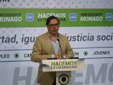 El PP difunde en redes sociales su rebaja fiscal y su objetivo de que los extremeños sean los que pagan menos impuestos