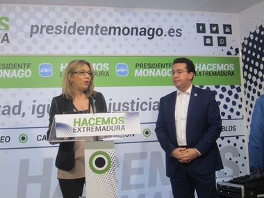 El PP extremeño presentará a finales de abril un programa electoral hecho desde el 'diálogo' y 'pegado a la realidad'