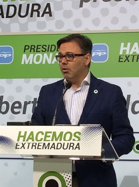La encuesta da el espaldarazo a la política desarrollada por Monago, afirma el PP