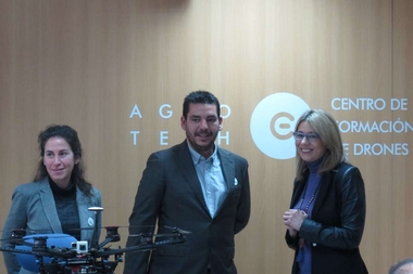 La Escuela Técnica Agrotech, en Don Benito, inicia su actividad con un curso de formación sobre pilotaje de drones