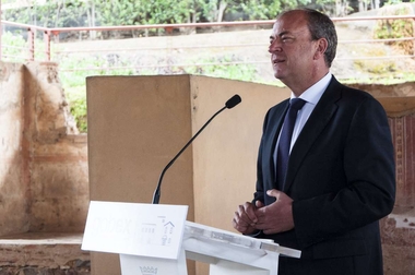 Monago presenta el proyecto 'Ciudades Romanas' para reforzar el patrimonio romano existente en Extremadura