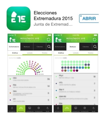 Los extremeños podrán seguir la jornada electoral a través de una aplicación gratuita para móviles