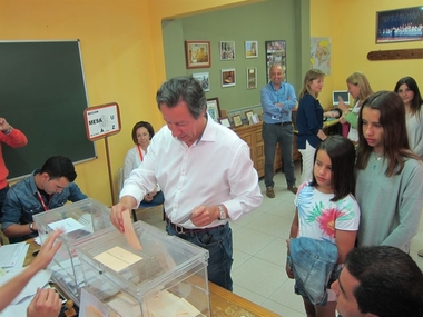 Floriano espera una grandísima participación porque hoy se votan las cosas más próximas