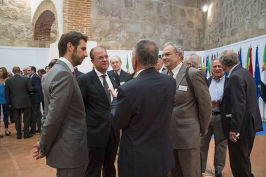 El presidente Monago mantiene en Mérida una reunión con los consejeros de Comercio Exterior de Francia en España