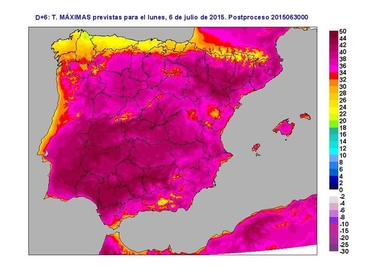 La primer ola de calor del verano se despide y dará el relevo a la próxima, que llegará el viernes y no tiene fin