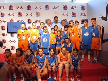 Un total de 220 jóvenes participará en Badajoz en el campus de baloncesto de José Manuel Calderón