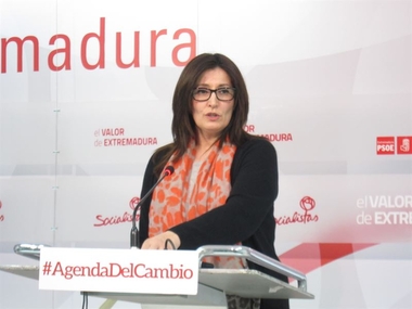 Ascensión Godoy, nueva portavoz del PSOE de Extremadura