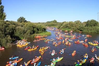 Más de 800 palistas realizarán el VIII Descenso del Río Alagón este domingo
