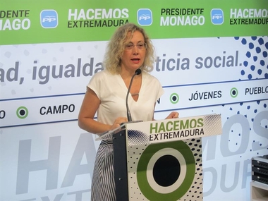 El PP asegura que gracias a la rebaja del IRPF 80.000 autónomos extremeños bajarán sus retenciones del 21% al 15%